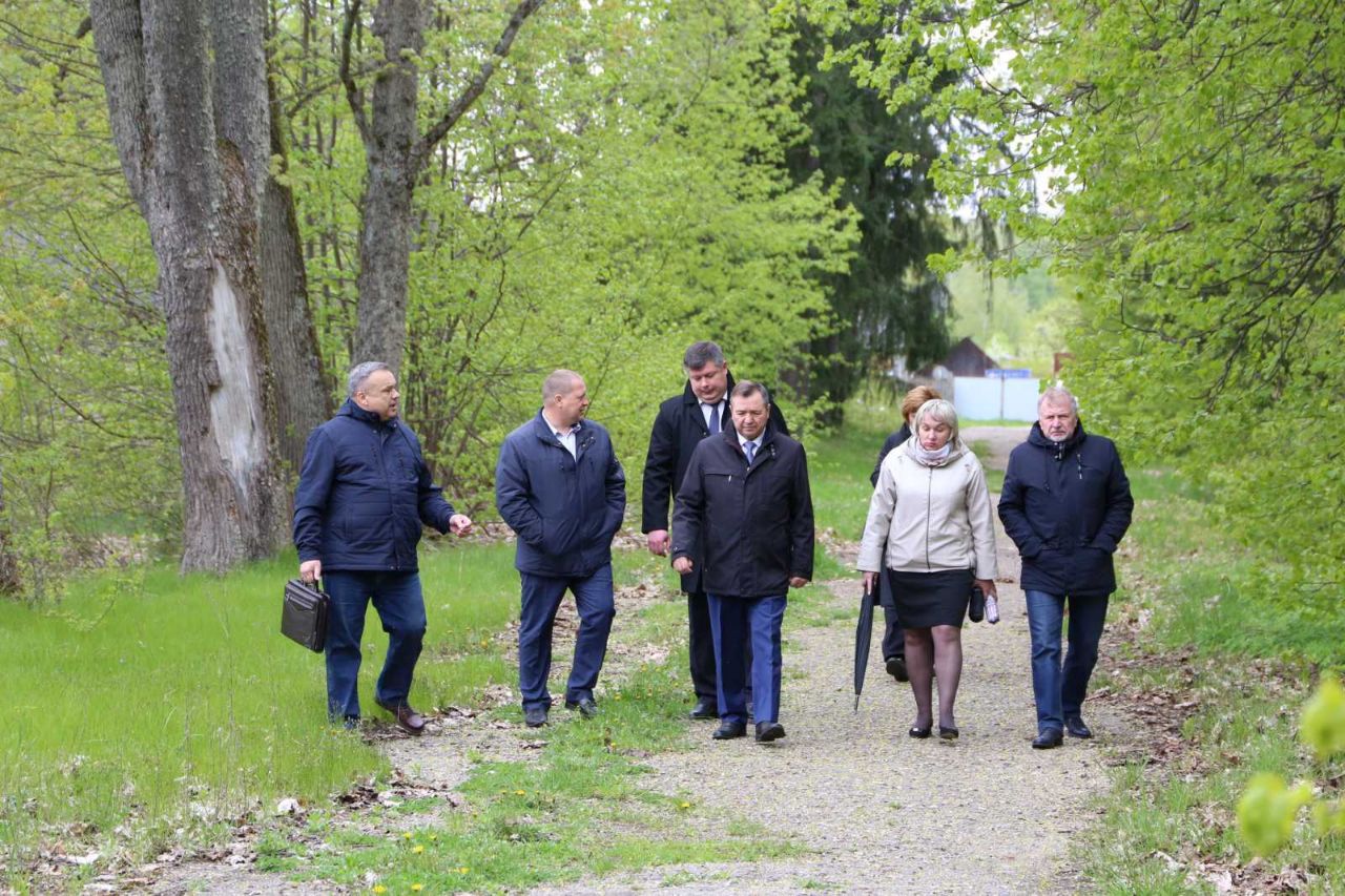 Министр природных ресурсов и охраны окружающей среды Андрей Худык с рабочим визитом посетил Ляховичский район