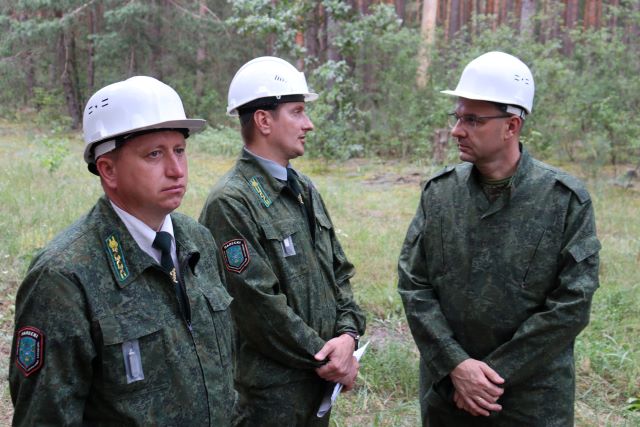 Министр Сергей Масляк с рабочим визитом в Полесском заповеднике
