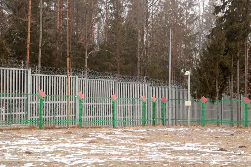 Представители международных организаций посетили НП «Беловежская пуща» с целью оценки влияния забора на экосистему