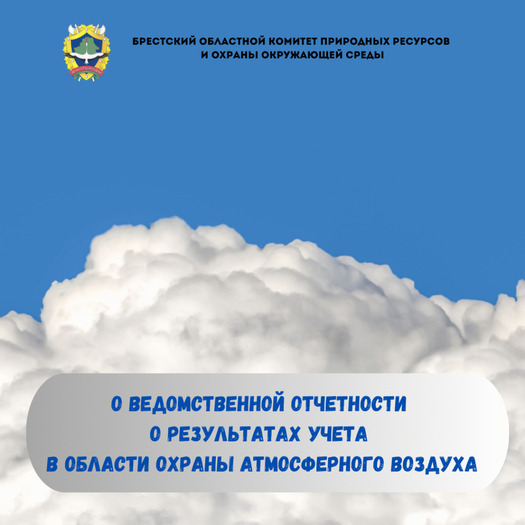 О ведомственной отчетности о результатах учета в области охраны атмосферного воздуха (формы, указания)