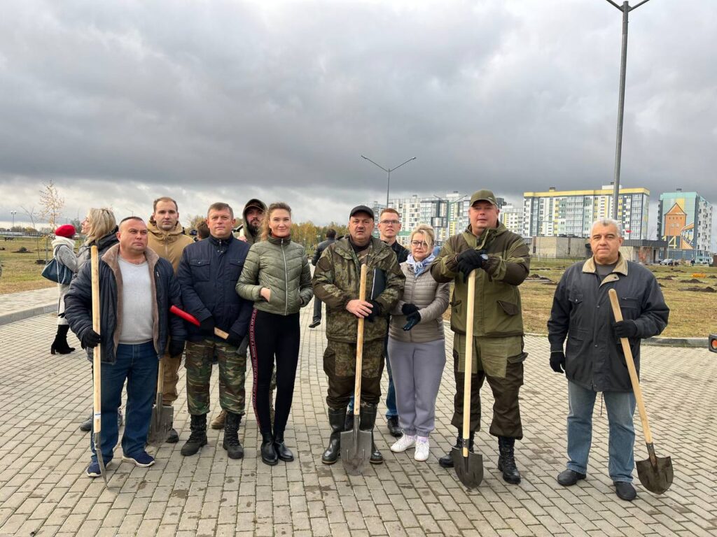 28 октября 2023 года в нашей  стране прошел единый день озеленения