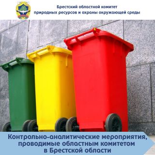 Контрольно-аналитические мероприятия, проводимые областным комитетом в Брестской области