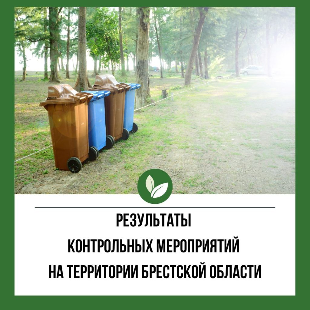 Результаты контрольных мероприятий на территории Брестской области