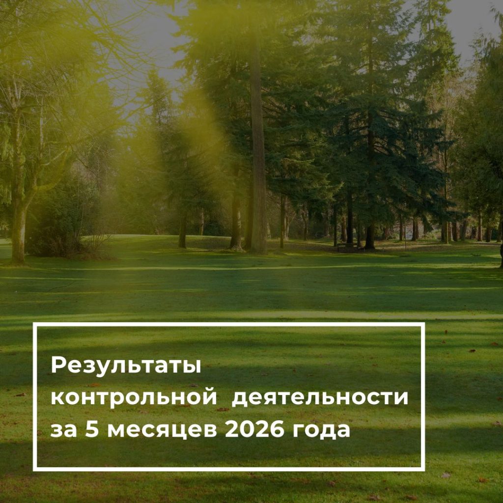 Результаты контрольной деятельности за 5 месяцев 2026 года