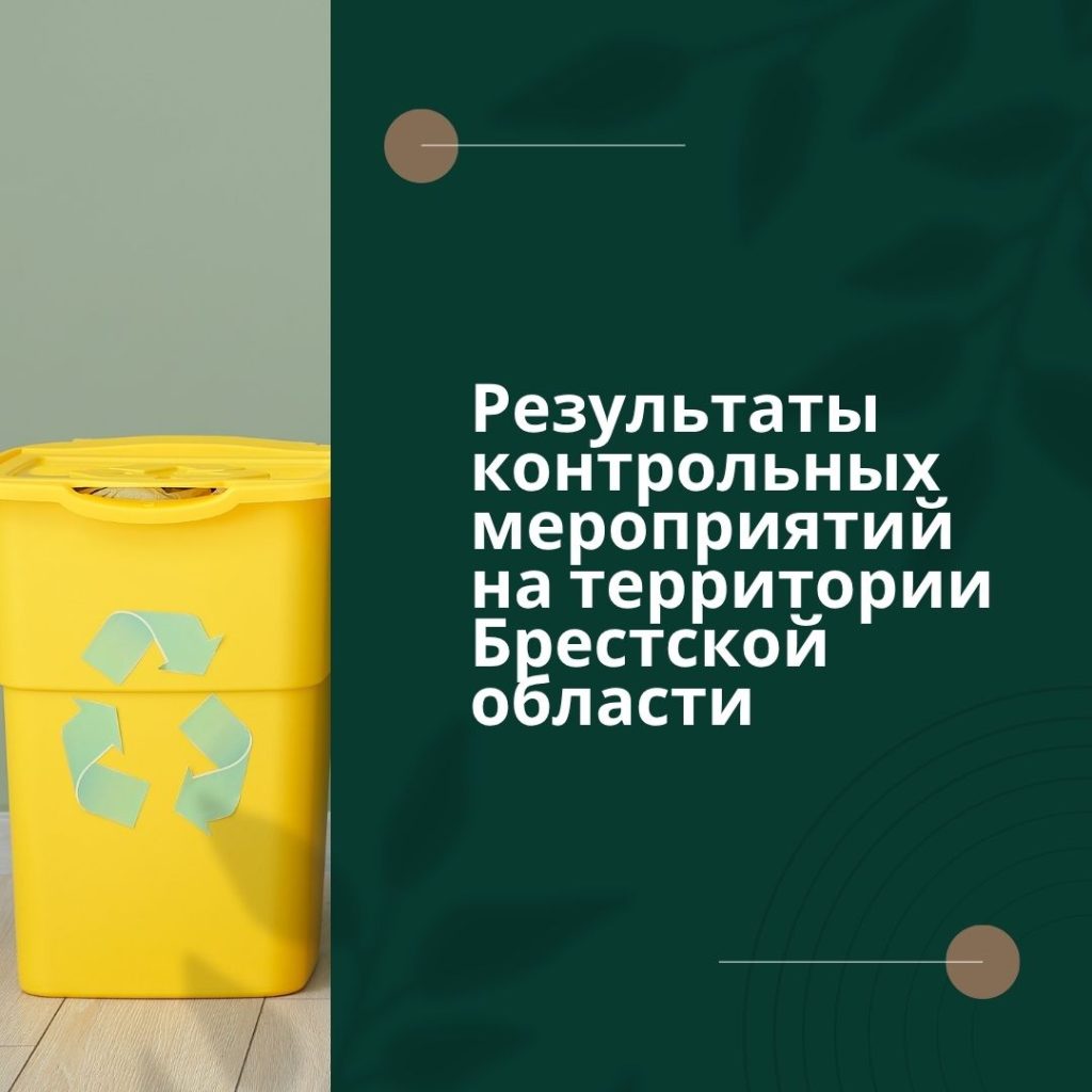 Результаты контрольных мероприятий на территории Брестской области