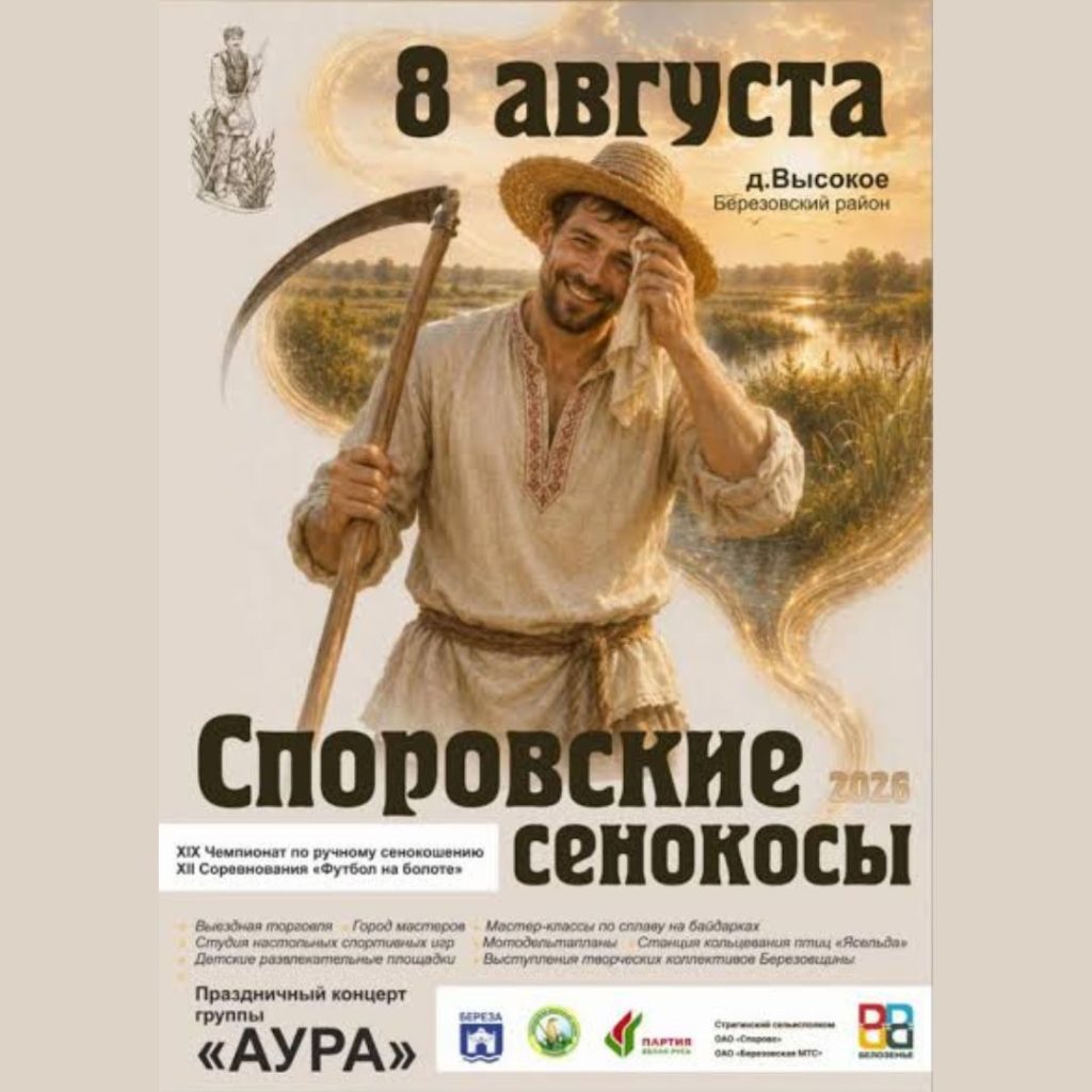 Главное событие августа — 19-й экологический фестиваль «Споровские сенокосы»